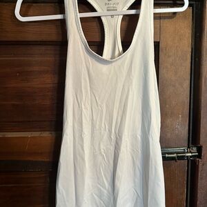 Nike White Dri-FIT Tank Top